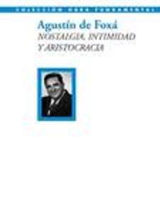 Portada de NOSTALGIA, INTIMIDAD Y ARISTOCRACIA
