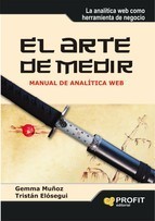 Portada de EL ARTE DE MEDIR. Manual de analítica web