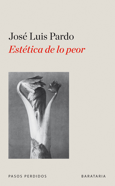 Portada del libro ESTÉTICA DE LO PEOR