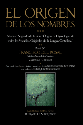 Portada de EL ORIGEN DE LOS NOMBRES