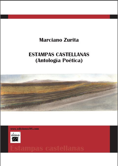 Portada de ESTAMPAS CASTELLANAS. Antología poética
