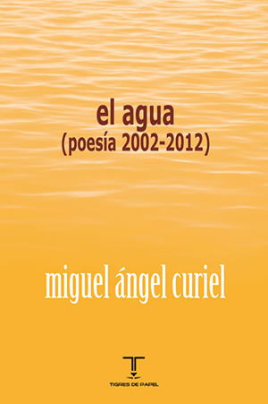 Portada de EL AGUA (Poesía 2002-2012)