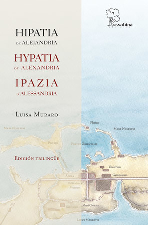 Portada de HIPATIA DE ALEJANDRÍA. Edición trilingüe