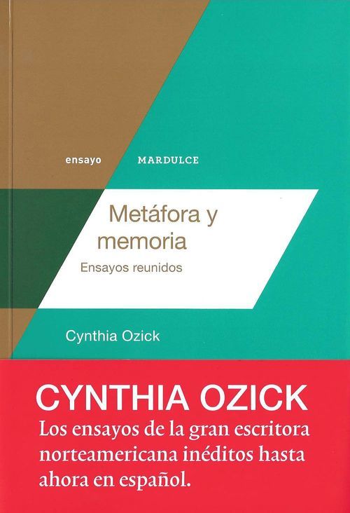 Portada del libro METÁFORA Y MEMORIA. Ensayos reunidos