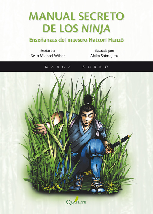 Portada de MANUAL SECRETO DE LOS NINJA. Las enseñanzas del maestro Hattori Hanzo