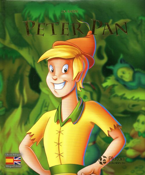 Portada del libro PETER PAN (Edición bilingüe Español-Inglés)