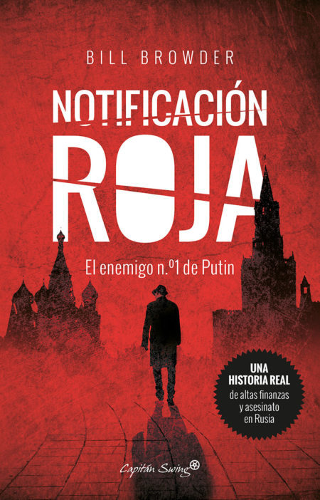 Portada de NOTIFICACIÓN ROJA. EL ENEMIGO N.º 1 DE PUTIN