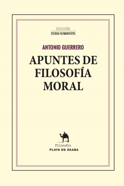 Portada del libro APUNTES DE FILOSOFÍA MORAL