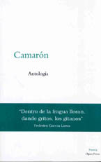 Portada del libro CAMARÓN. Antología