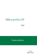 Portada de ALDEA POÉTICA IV. SXO: Poesía lúbrica
