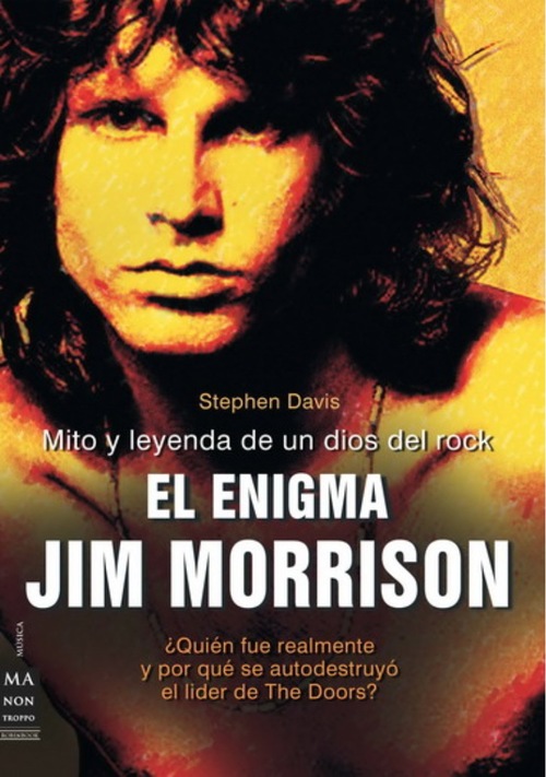 Portada de EL ENIGMA JIM MORRISON