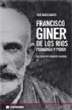 Portada de FRANCISCO GINER DE LOS RIOS