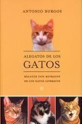 Portada de ALEGATOS DE LOS GATOS. Relatos con retratos de los gatos literarios