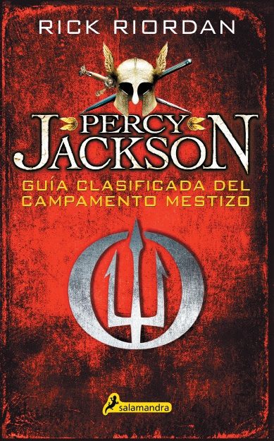 Portada de PERCY JACKSON. Guía clasificada del campamento mestizo