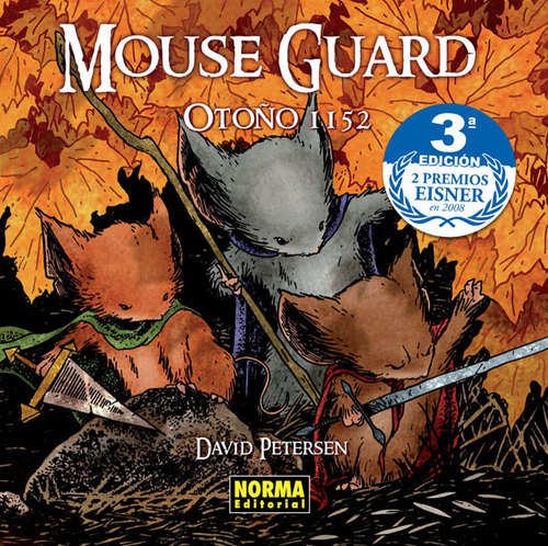 Portada de MOUSE GUARD 1. Otoño 1152