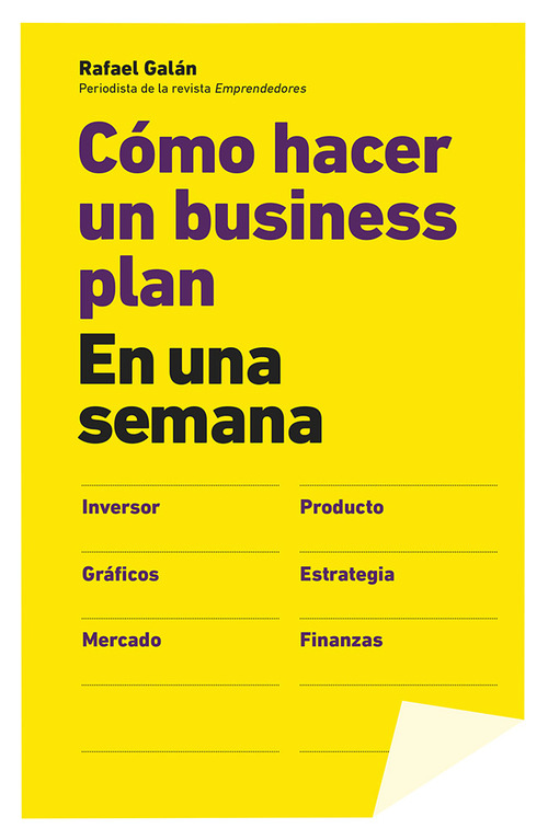 Portada de CÓMO HACER UN BUSINESS PLAN EN UNA SEMANA