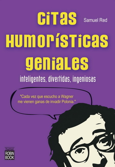 Portada del libro CITAS HUMORÍSTICAS GENIALES