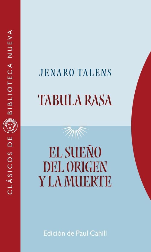 Portada del libro TABULA RASA. El sueño del origen y la muerte