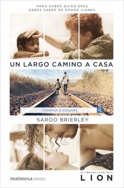 Portada de UN LARGO CAMINO A CASA. Para saber quién eres debes saber de dónde vienes