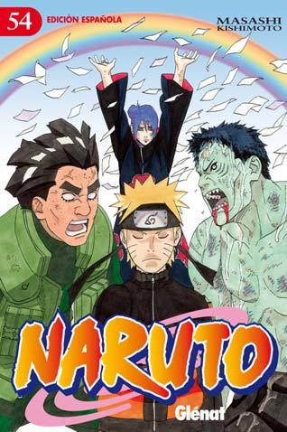 Portada del libro NARUTO Nº 54