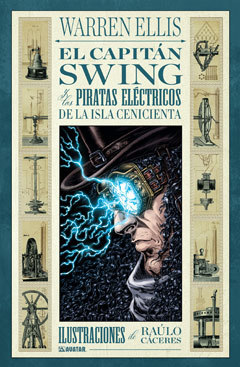 Portada de EL CAPITÁN SWING 1. Los piratas eléctricos de la isla cenicienta