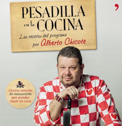 Portada del libro PESADILLA EN LA COCINA. Las recetas del programa