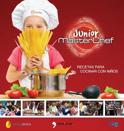 Portada del libro MASTERCHEF JUNIOR. Recetas para cocinar con niños