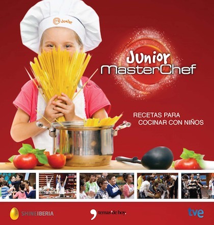 Portada de MASTERCHEF JUNIOR. Recetas para cocinar con niños