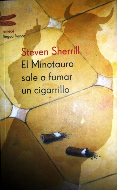 Portada de EL MINOTAURO SALE A FUMAR UN CIGARRILLO