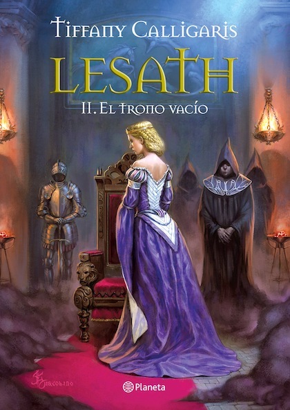 Portada del libro EL TRONO VACÍO. Lesath II