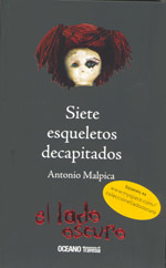 Portada de SIETE ESQUELETOS DECAPITADOS