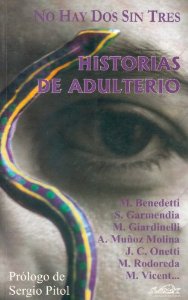 Portada de NO HAY DOS SIN TRES. HISTORIAS DE ADULTERIO.