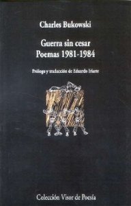 Portada de GUERRA SIN CESAR. POEMAS 1981-1984