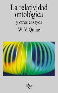 Portada del libro LA RELATIVIDAD ONTOLÓGICA Y OTROS ENSAYOS