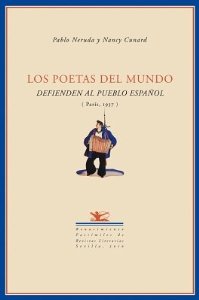 Portada de LOS POETAS DEL MUNDO DEFIENDEN AL PUEBLO ESPAÑOL (PARÍS, 1937)