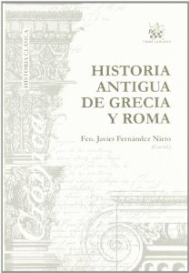 Portada de HISTORIA ANTIGUA DE GRECIA Y ROMA