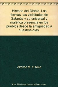 Portada de HISTORIA DEL DIABLO: DE LA ANTIGÜEDAD A HOY