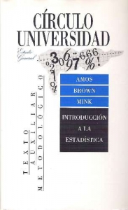 Portada del libro INTRODUCCIÓN A LA ESTADÍSTICA