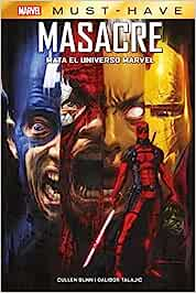 Portada de MARVEL MUST-HAVE: MASACRE MATA AL UNIVERSO MARVEL