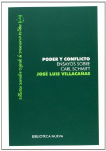 Portada de PODER Y CONFLICTO. ENSAYOS SOBRE CARL SCHMITT