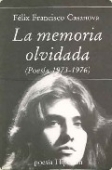 Portada del libro LA MEMORIA OLVIDADA: POESÍA 1973-1976