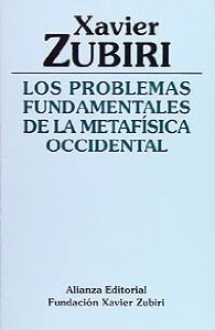 Portada de LOS PROBLEMAS FUNDAMENTALES DE LA METAFÍSICA OCCIDENTAL