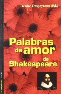 Portada de PALABRAS DE AMOR DE SHAKESPEARE