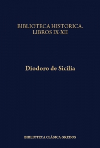 Portada del libro BIBLIOTECA HISTÓRICA. LIBROS IX-XII