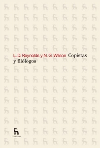 Portada del libro COPISTAS Y FILÓLOGOS