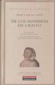 Portada de DE LOS NOMBRES DE CRISTO