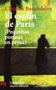 Portada de EL ESPLÍN DE PARÍS (PEQUEÑOS POEMAS EN PROSA)