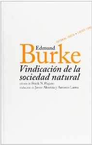 Portada del libro VINDICACIÓN DE LA SOCIEDAD NATURAL