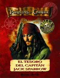 Portada del libro PIRATAS DEL CARIBE. EL TESORO DEL CAPITÁN JACK SPARROW