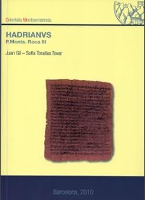 HADRIANUS P. MONTS. ROCA III